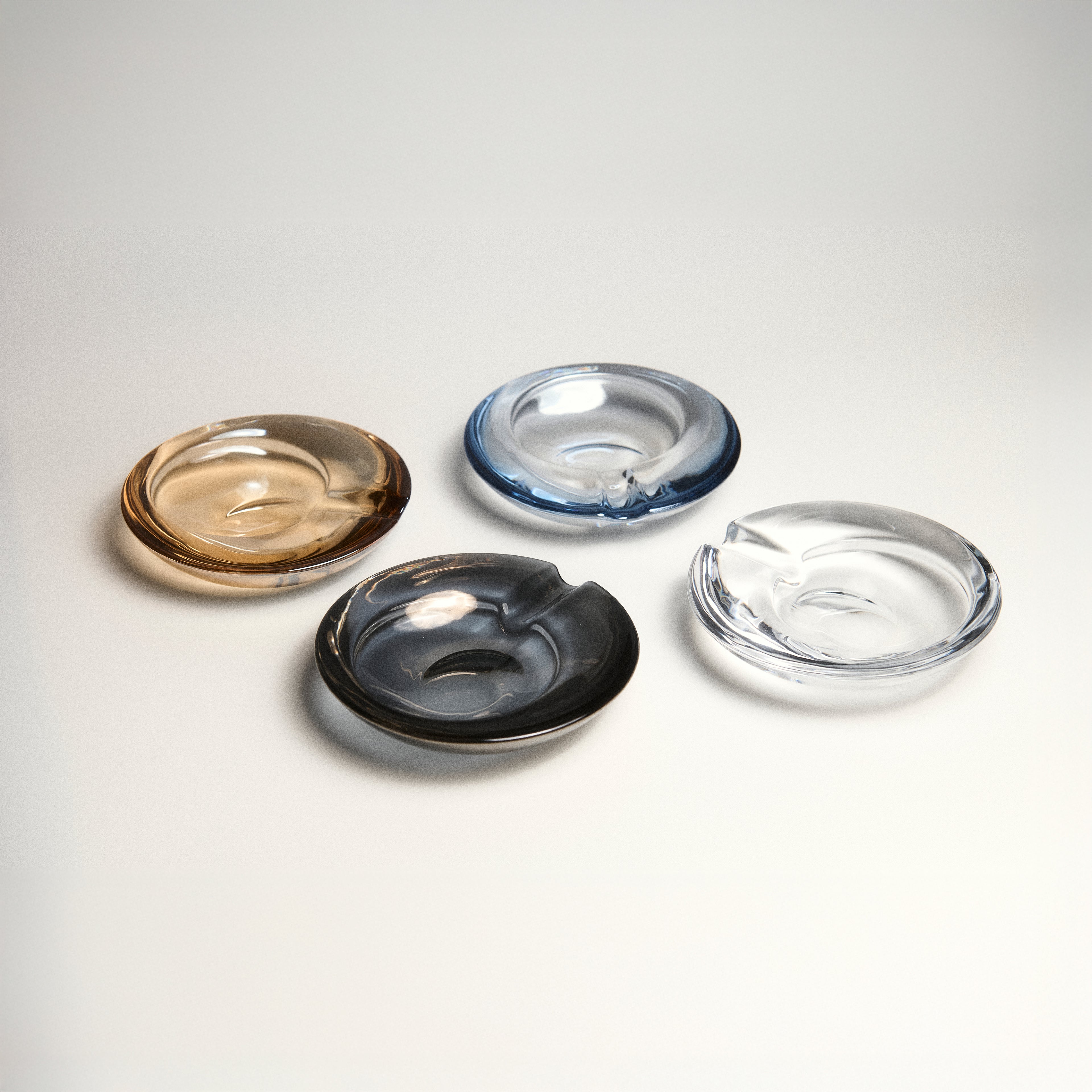 V.VLT SELECT｜圓玻線香盤 - 透明