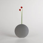 GREENWAYCOURT｜Bank Vase 不鏽鋼圓形花瓶