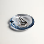 V.VLT SELECT｜圓玻線香盤 - 冰藍