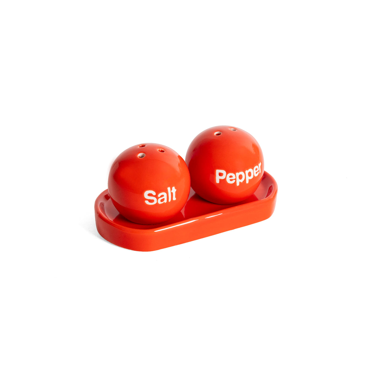 HELIO FERRETTI｜乒乓球陶瓷調味罐組 - 紅