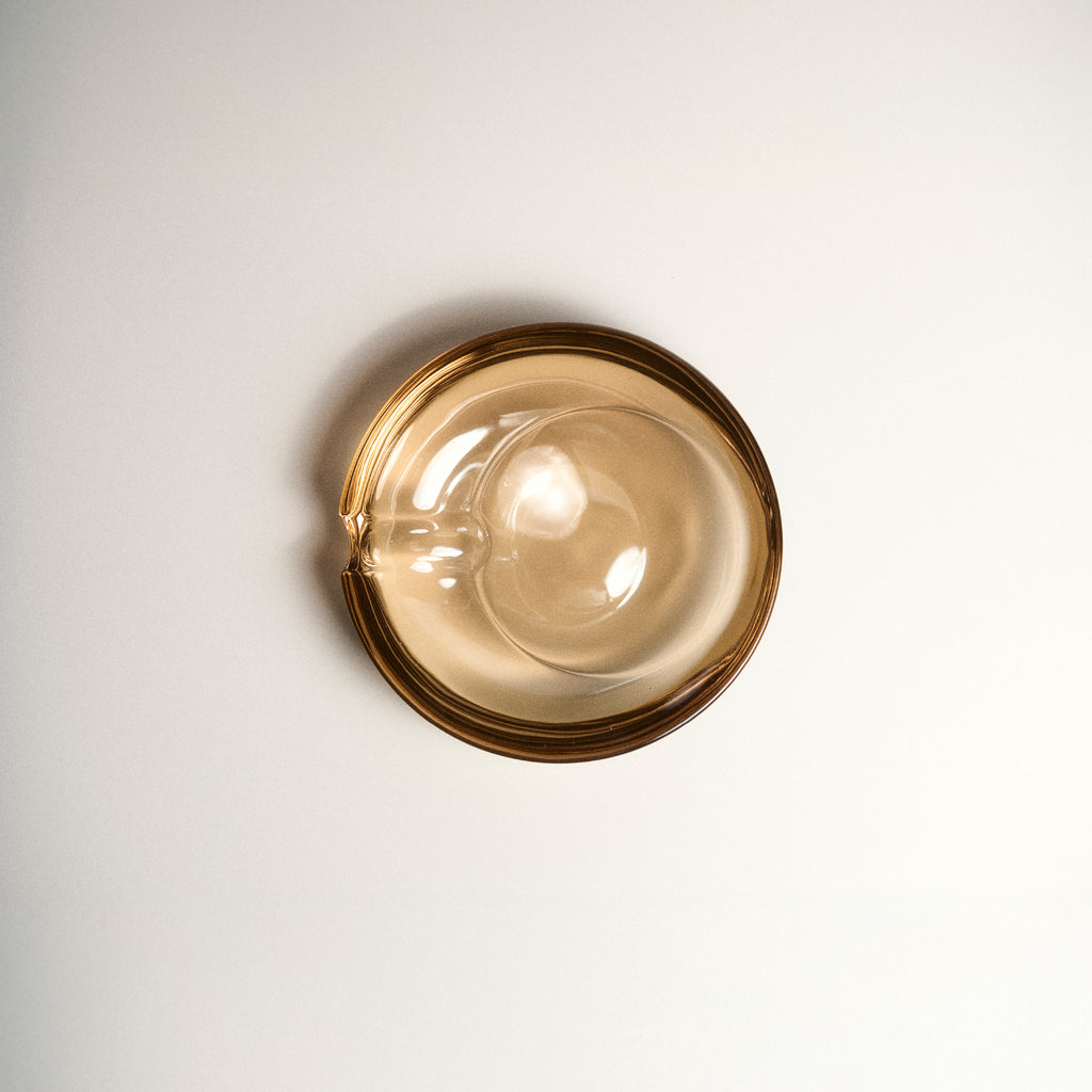 V.VLT SELECT｜圓玻線香盤 - 琥珀