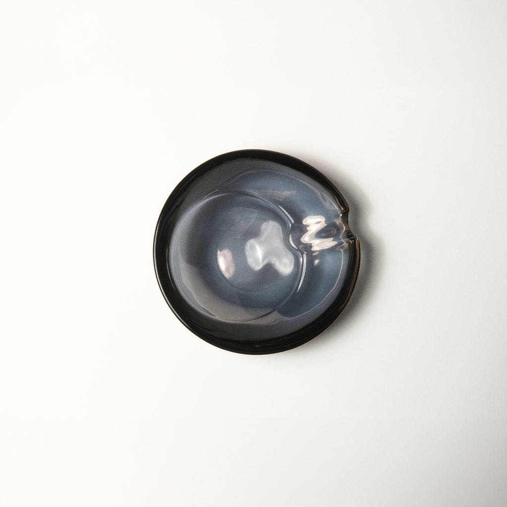 V.VLT SELECT｜圓玻線香盤 - 黑