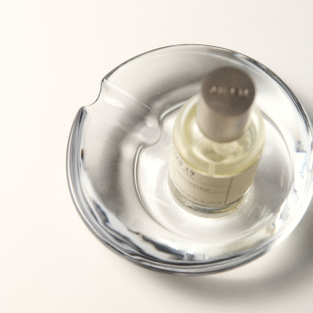 V.VLT SELECT｜圓玻線香盤 - 透明