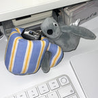 MERGE｜Espresso Mug 泡泡馬克杯吊飾 - Pajamas Night / 霧霾藍條紋