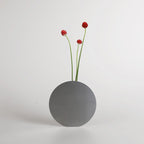 GREENWAYCOURT｜Bank Vase 不鏽鋼圓形花瓶