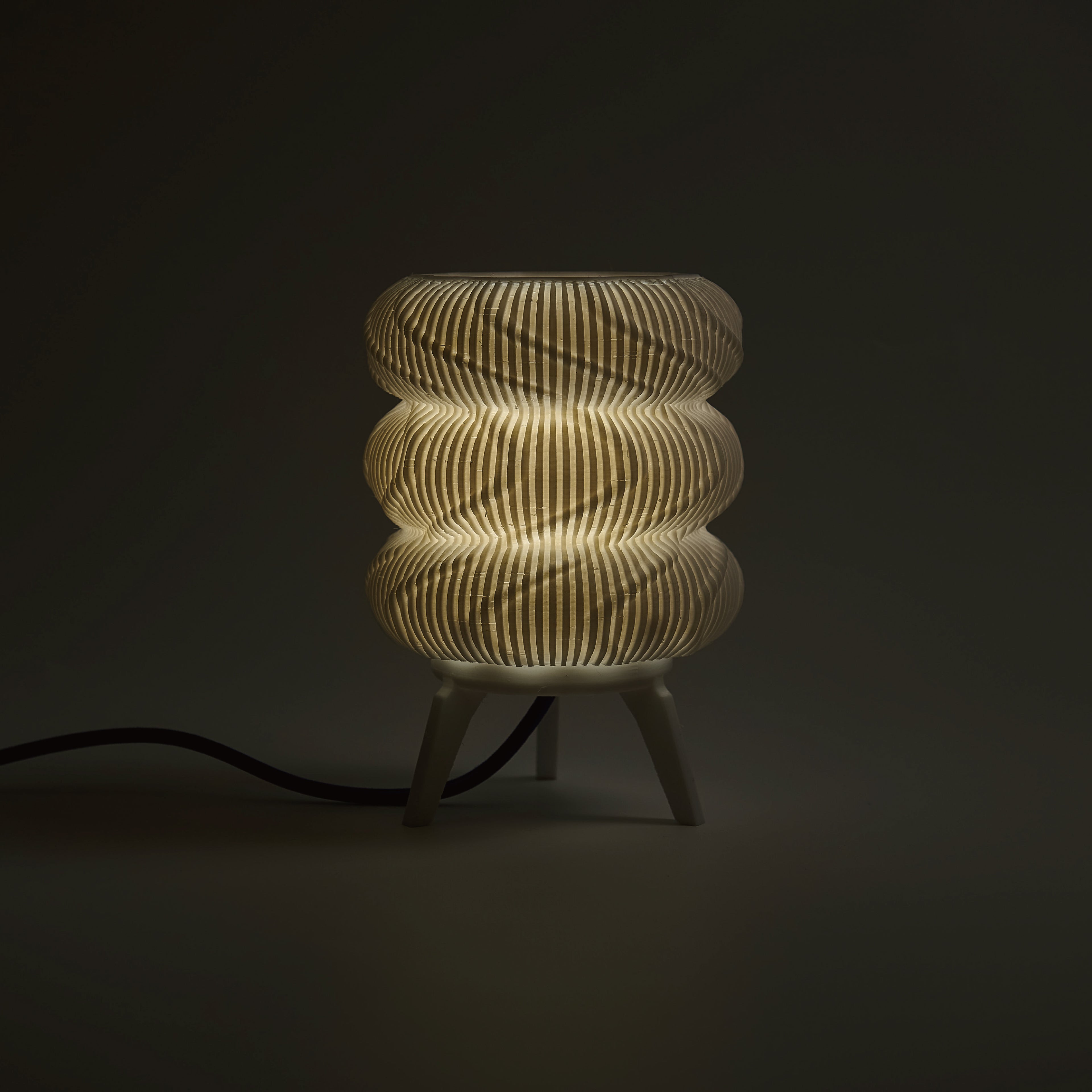 AWG LAB｜波紋光影燈 - 月石白