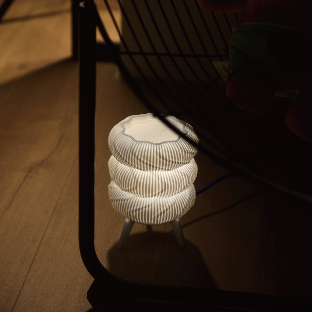 AWG LAB｜波紋光影燈 - 月石白