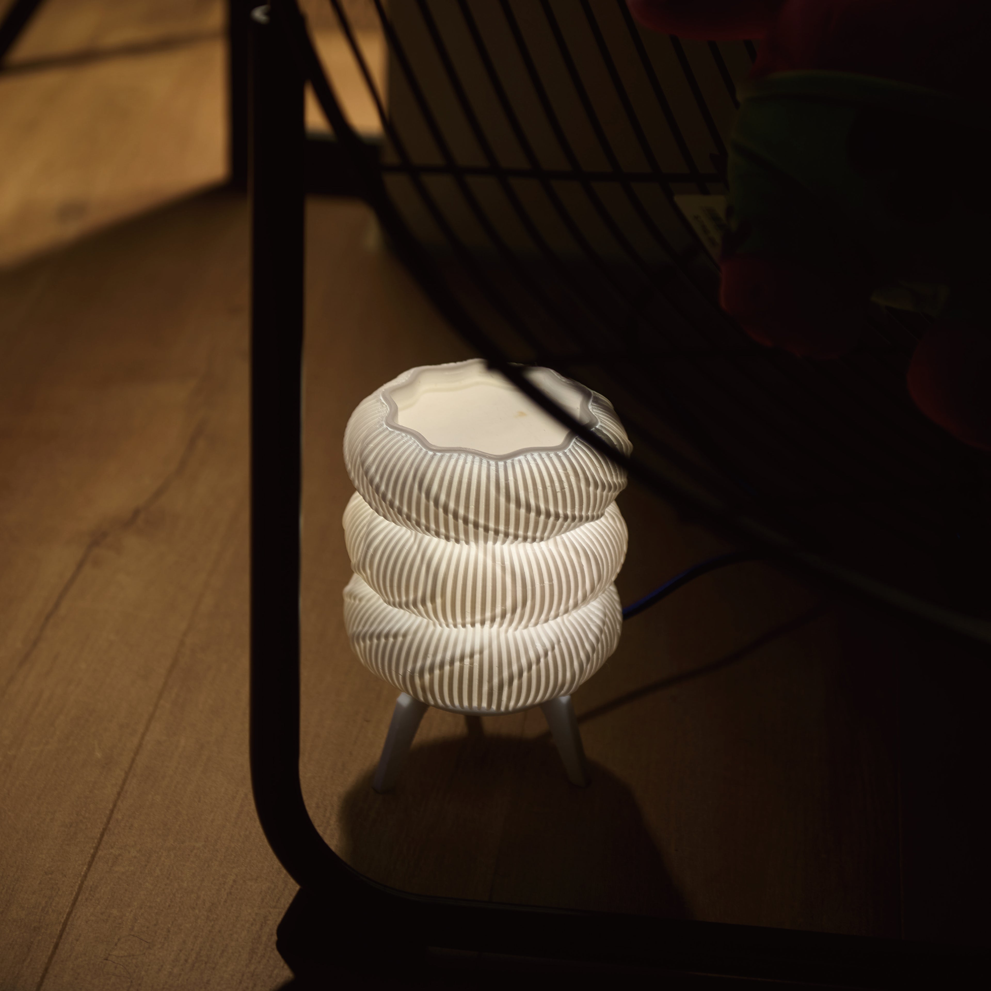 AWG LAB｜波紋光影燈 - 月石白