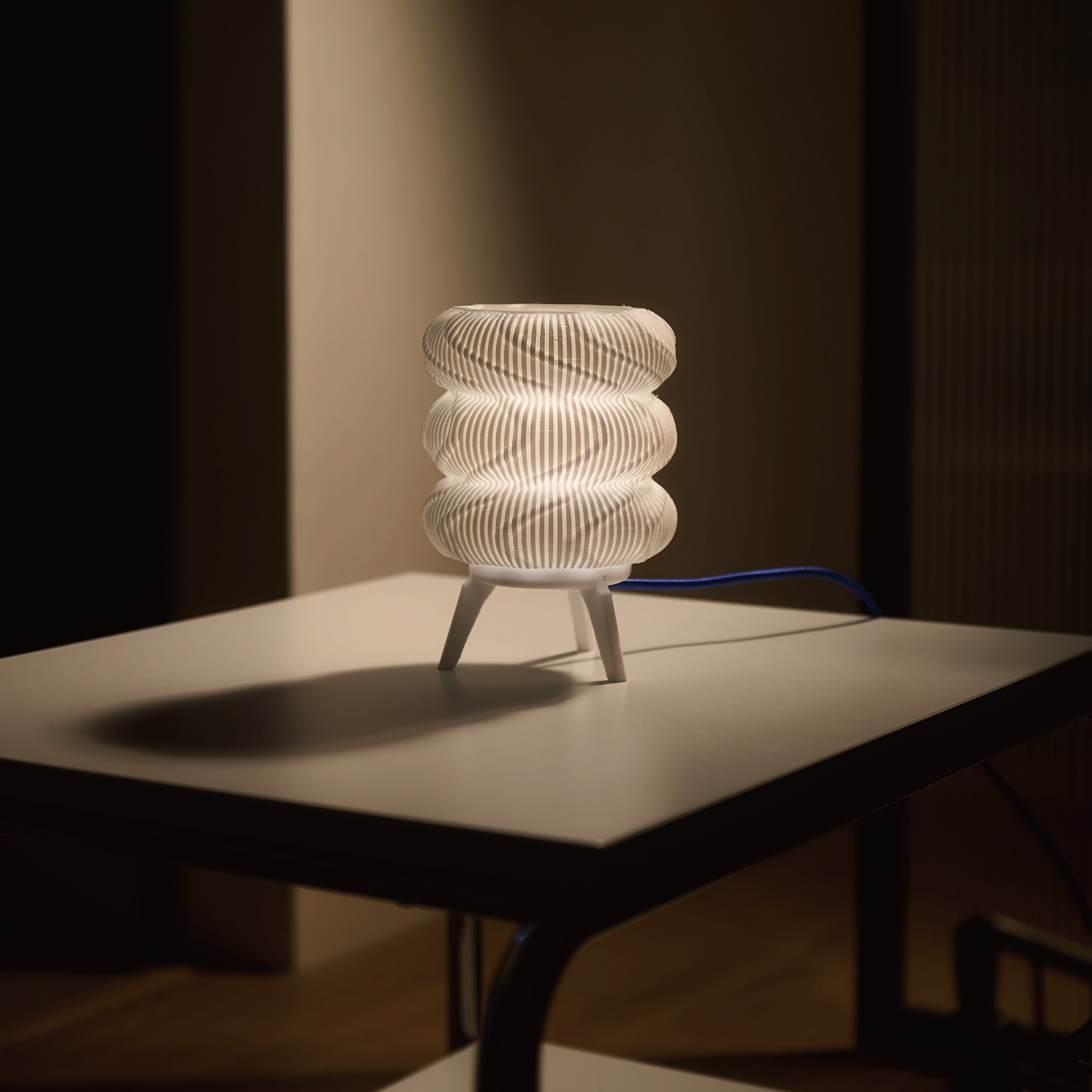 AWG LAB｜波紋光影燈 - 月石白