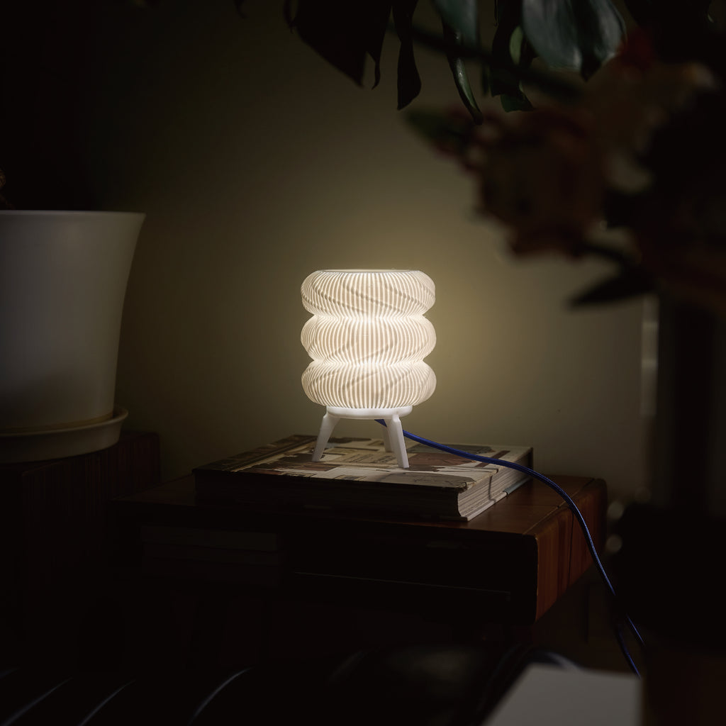 AWG LAB｜波紋光影燈 - 月石白