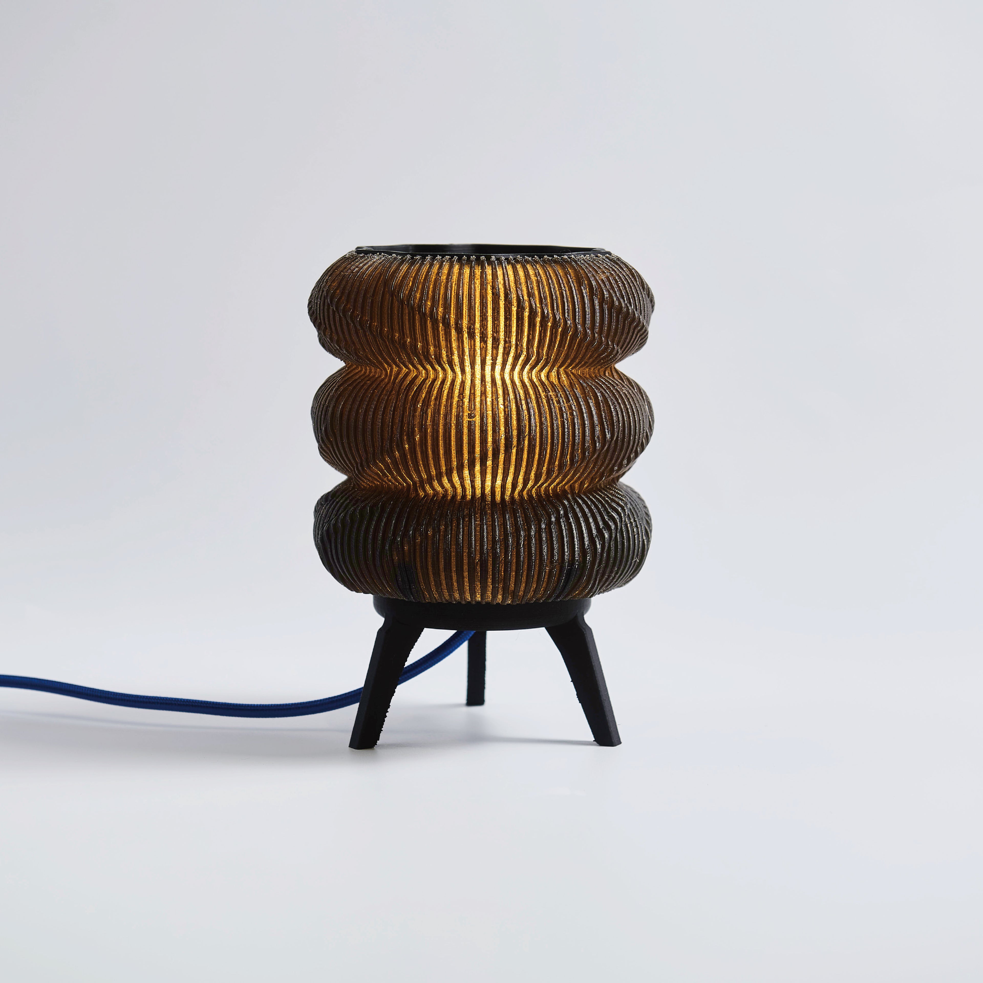 AWG LAB｜波紋光影燈 - 曜石黑