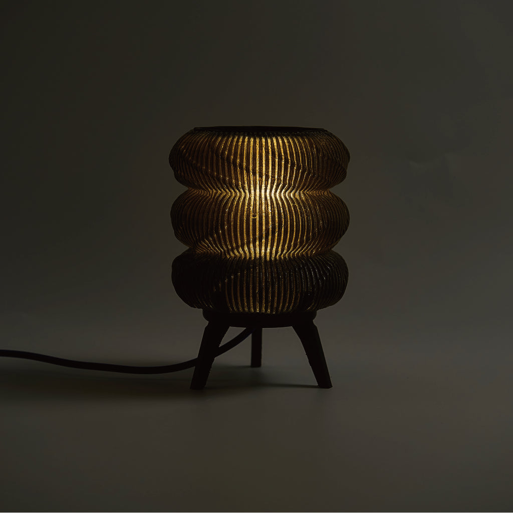 AWG LAB｜波紋光影燈 - 曜石黑