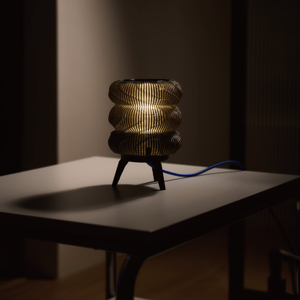 AWG LAB｜波紋光影燈 - 曜石黑