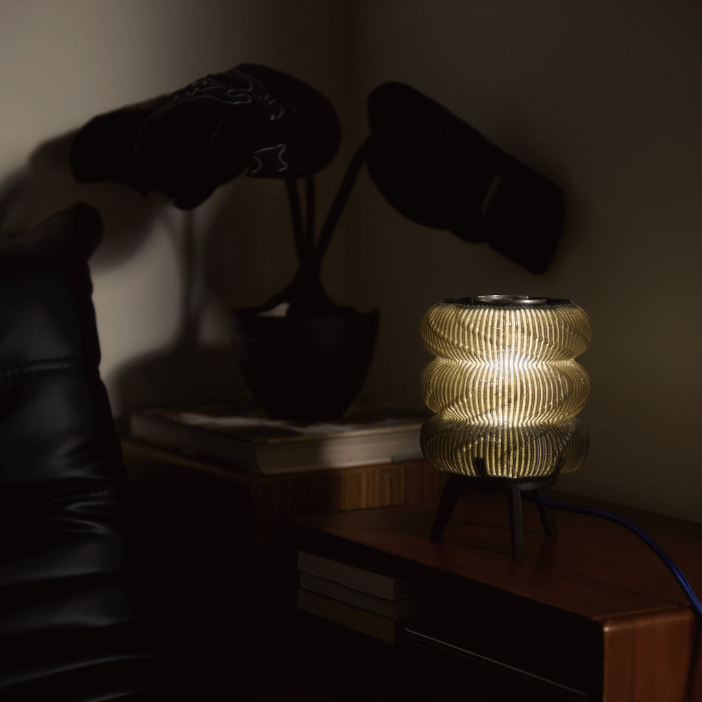 AWG LAB｜波紋光影燈 - 曜石黑