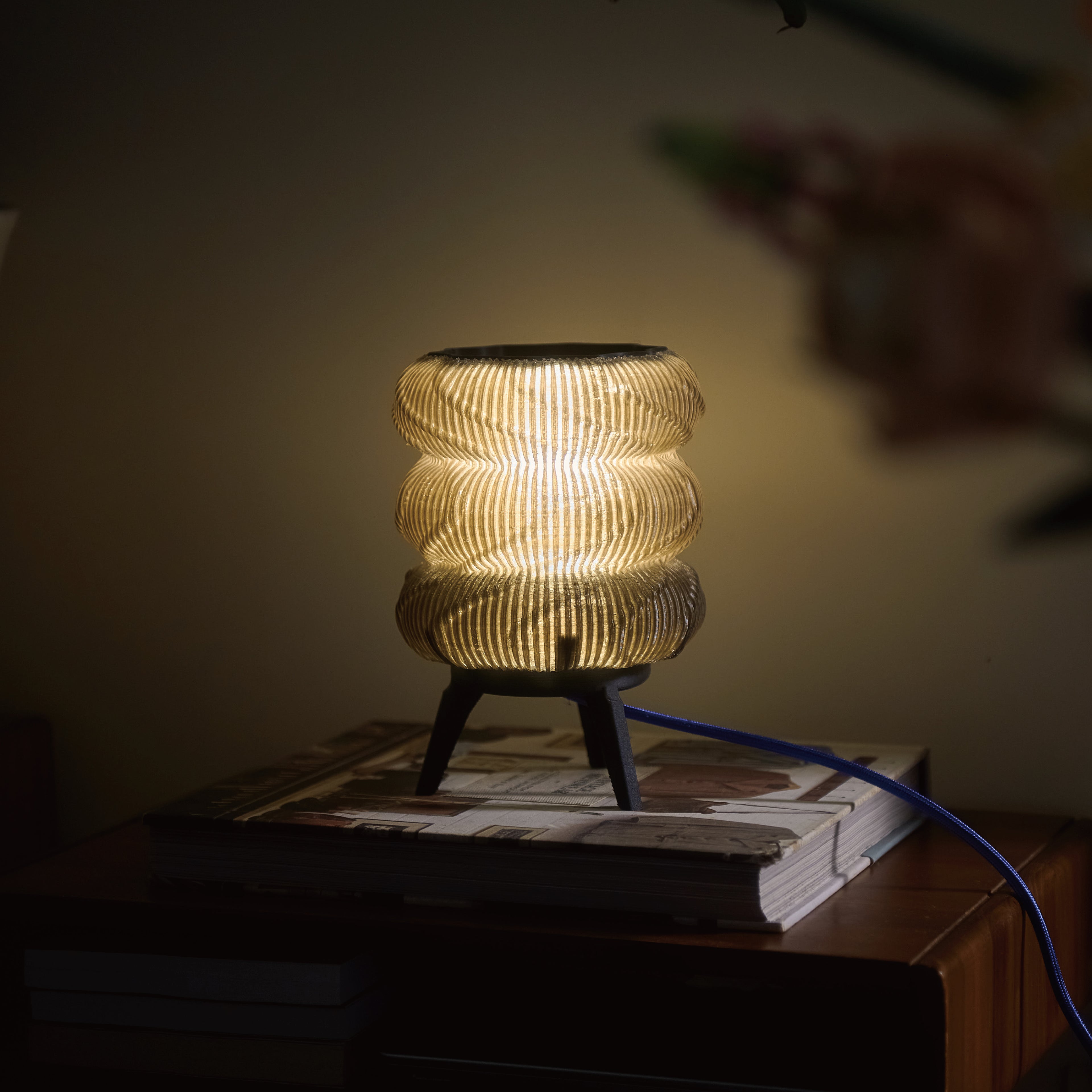 AWG LAB｜波紋光影燈 - 曜石黑