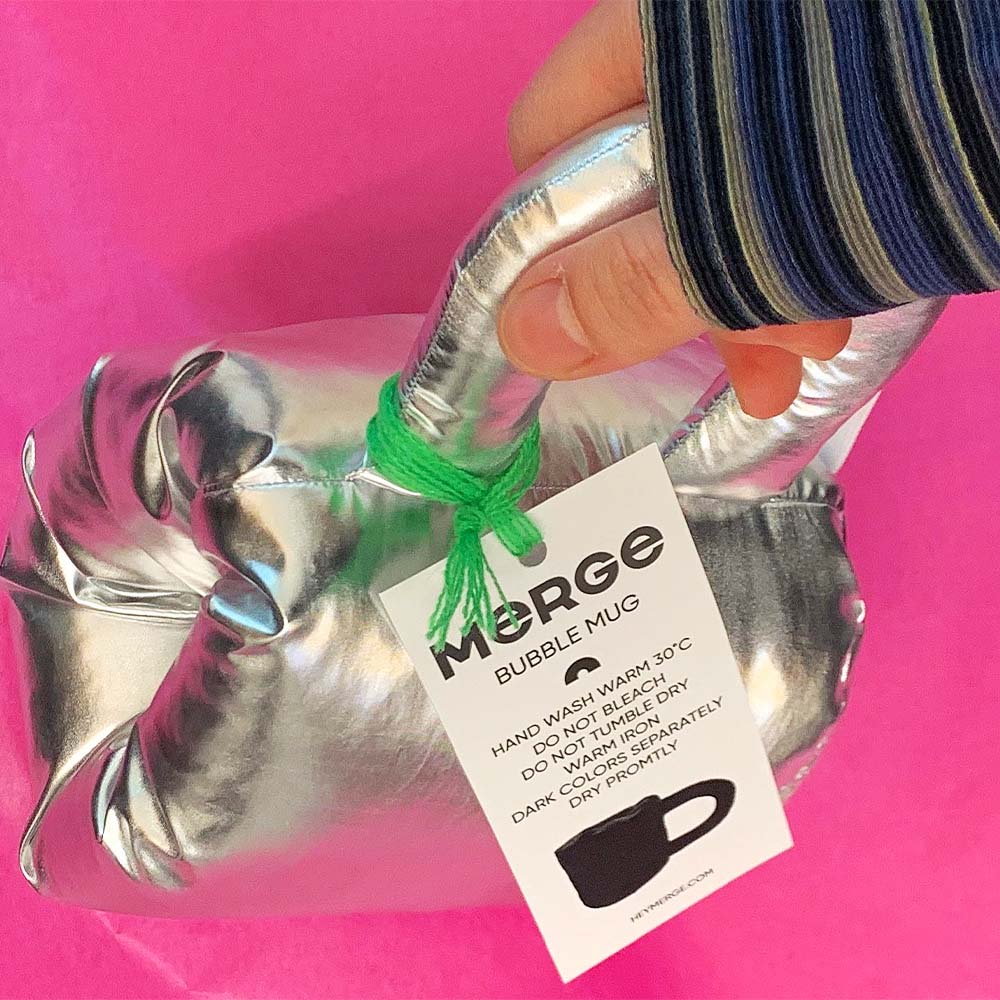 Merge｜Bubble Mug 泡泡馬克杯 - 銀