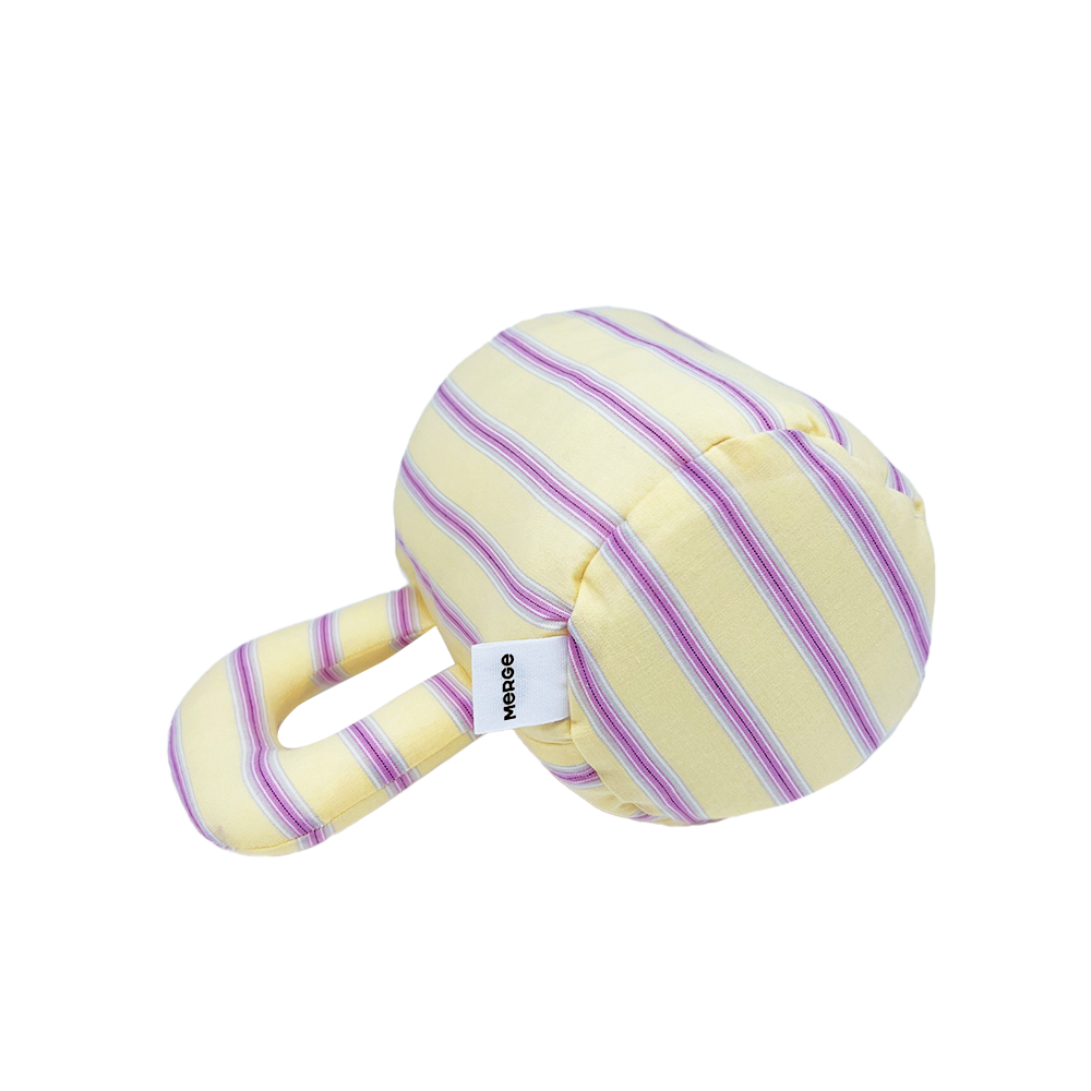 Merge｜Bubble Mug 泡泡馬克杯 - 黃桃條紋