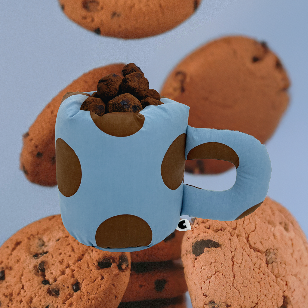 Merge｜Bubble Mug 泡泡馬克杯 - 藍咖點點