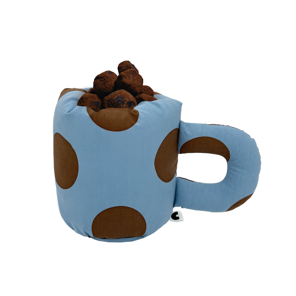 Merge｜Bubble Mug 泡泡馬克杯 - 藍咖點點