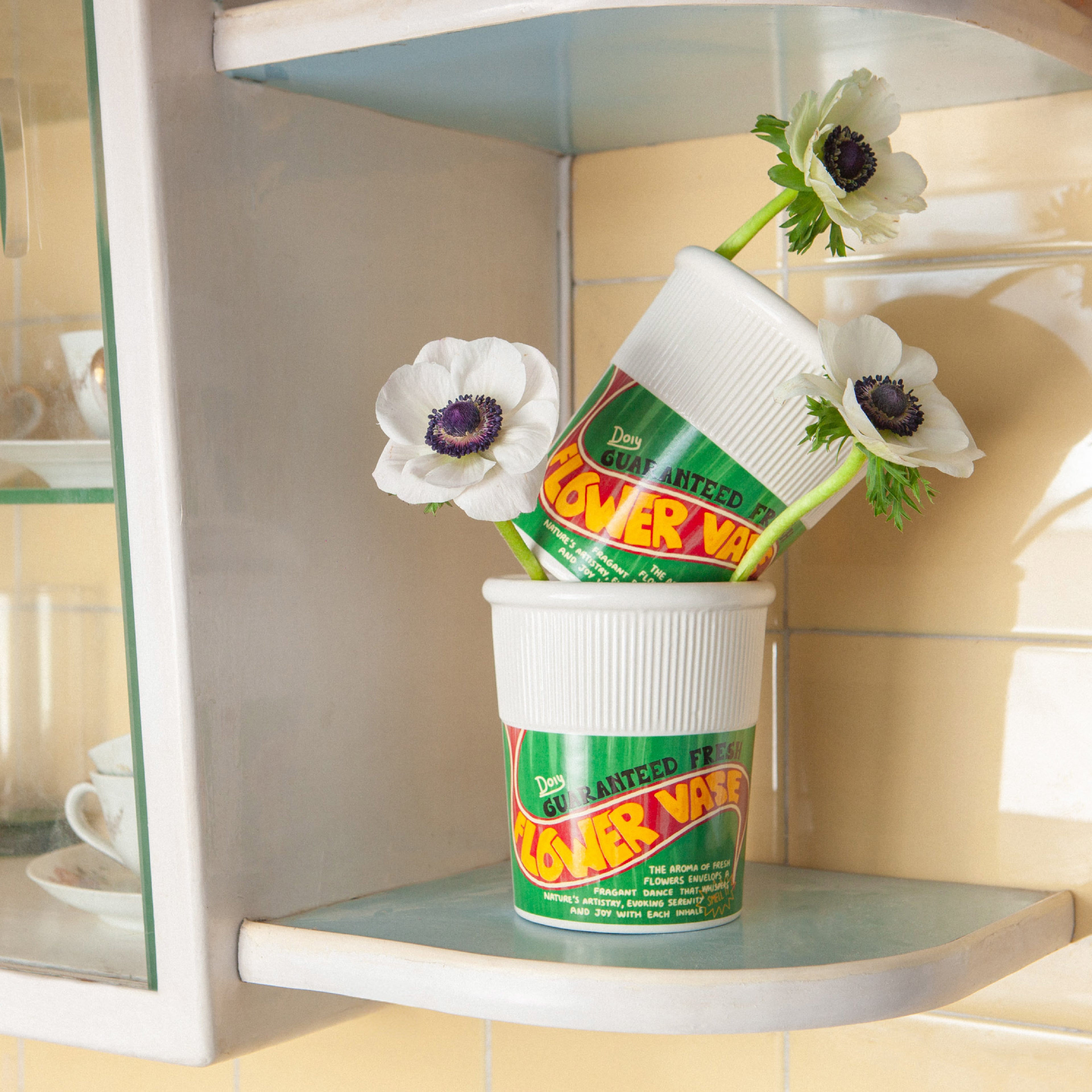 DOIY｜Corner Shop Vase Noodle Pot 復古泡麵花瓶