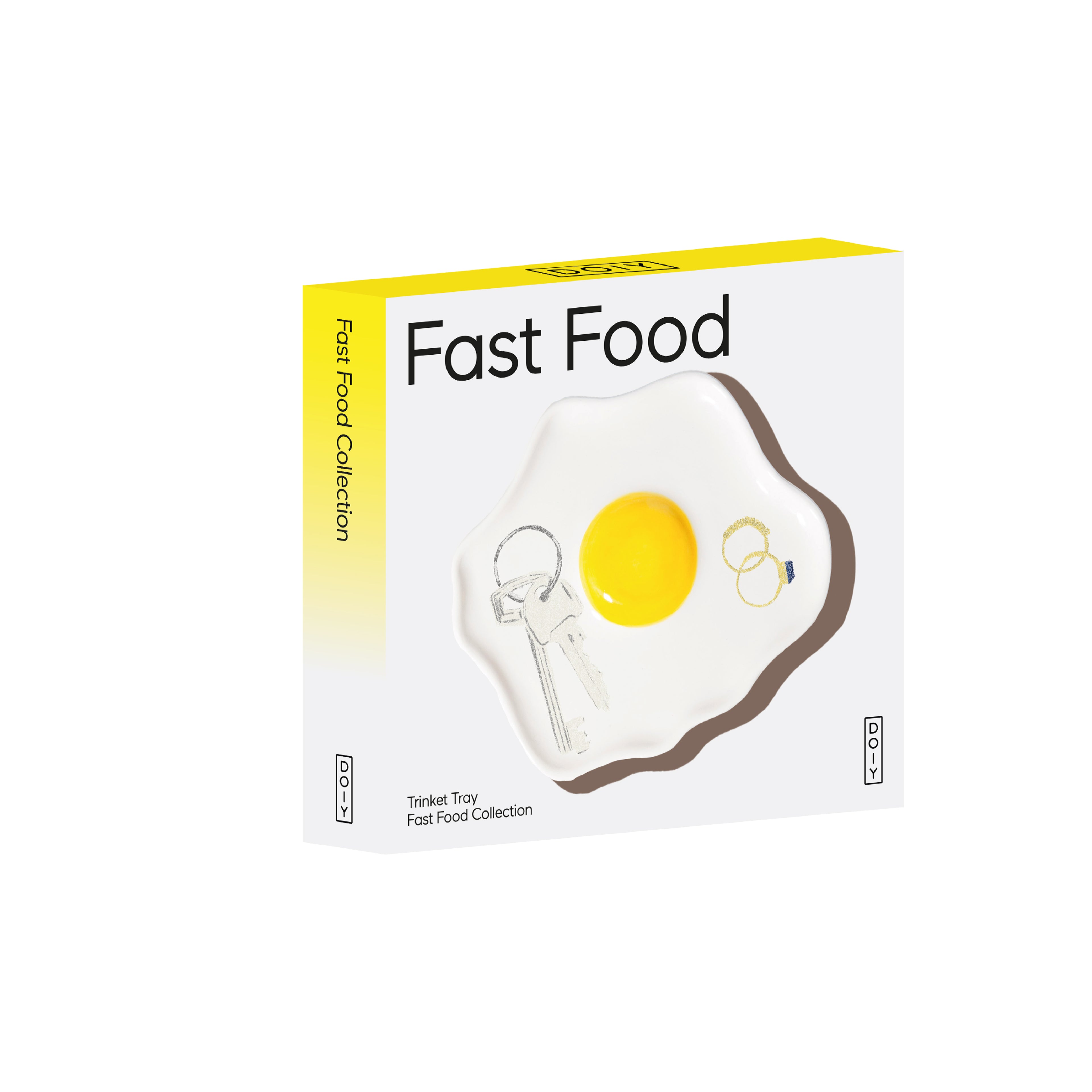 DOIY｜Egg Trinket Tray 荷包蛋飾品盤