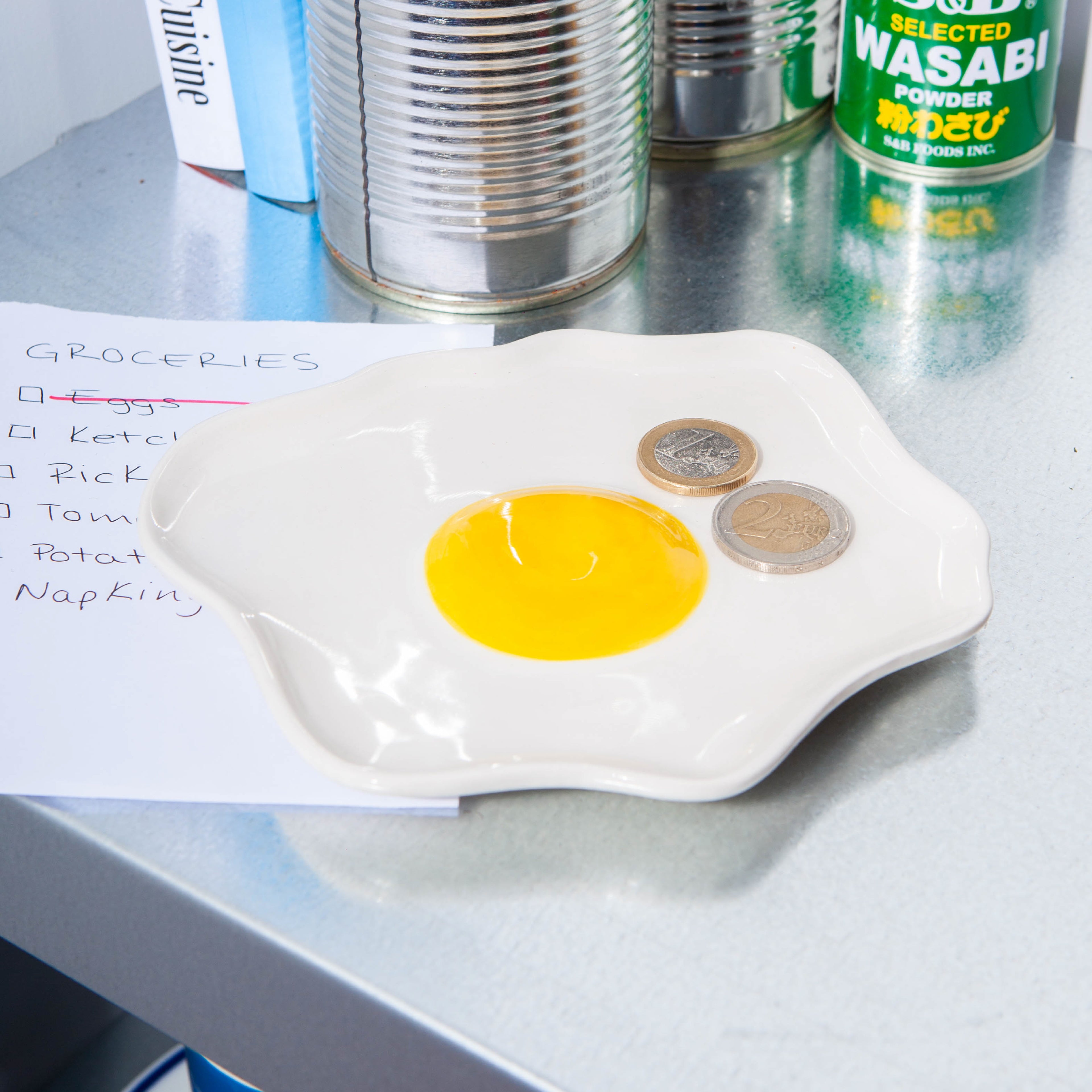 DOIY｜Egg Trinket Tray 荷包蛋飾品盤