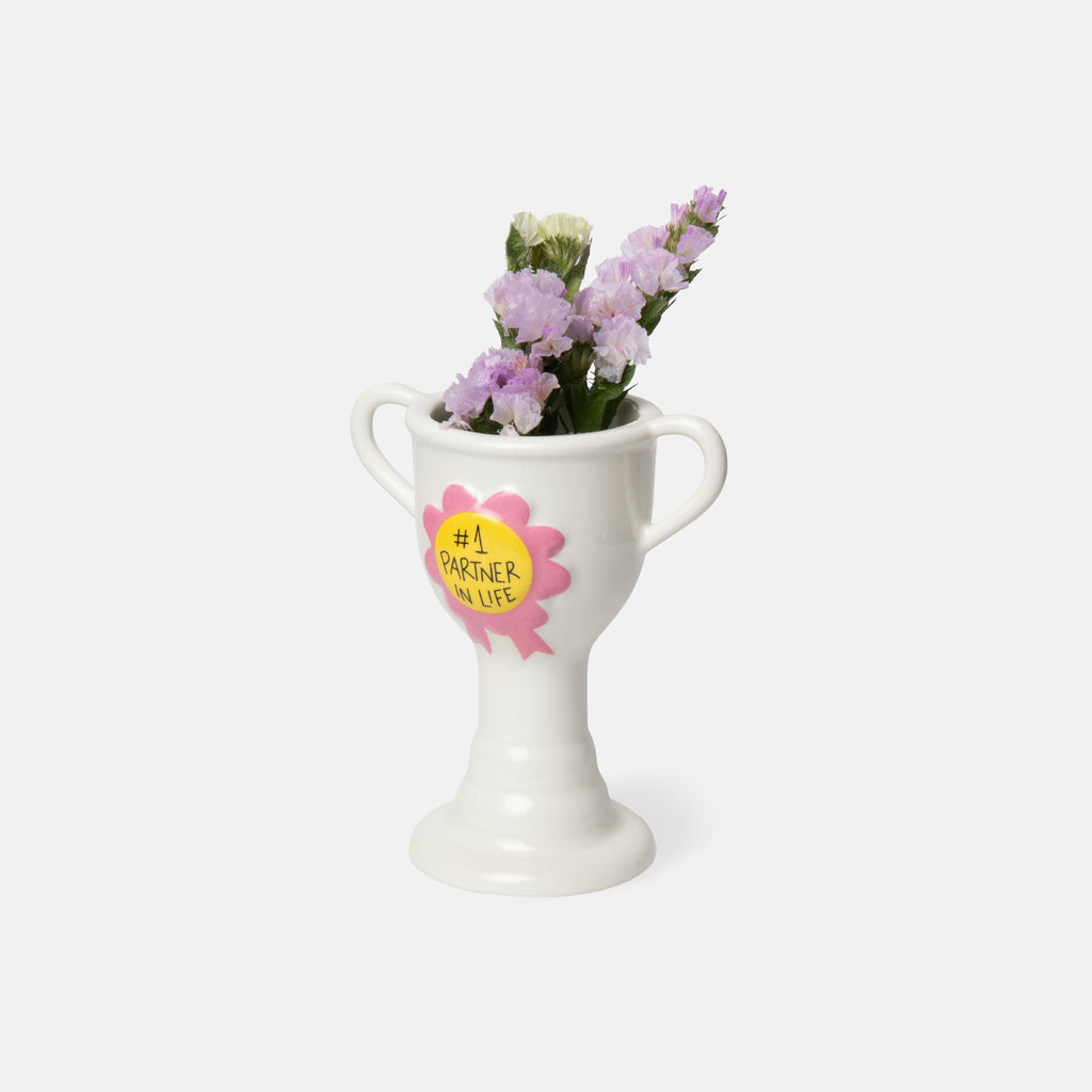 DOIY｜小獎杯花瓶 - 白