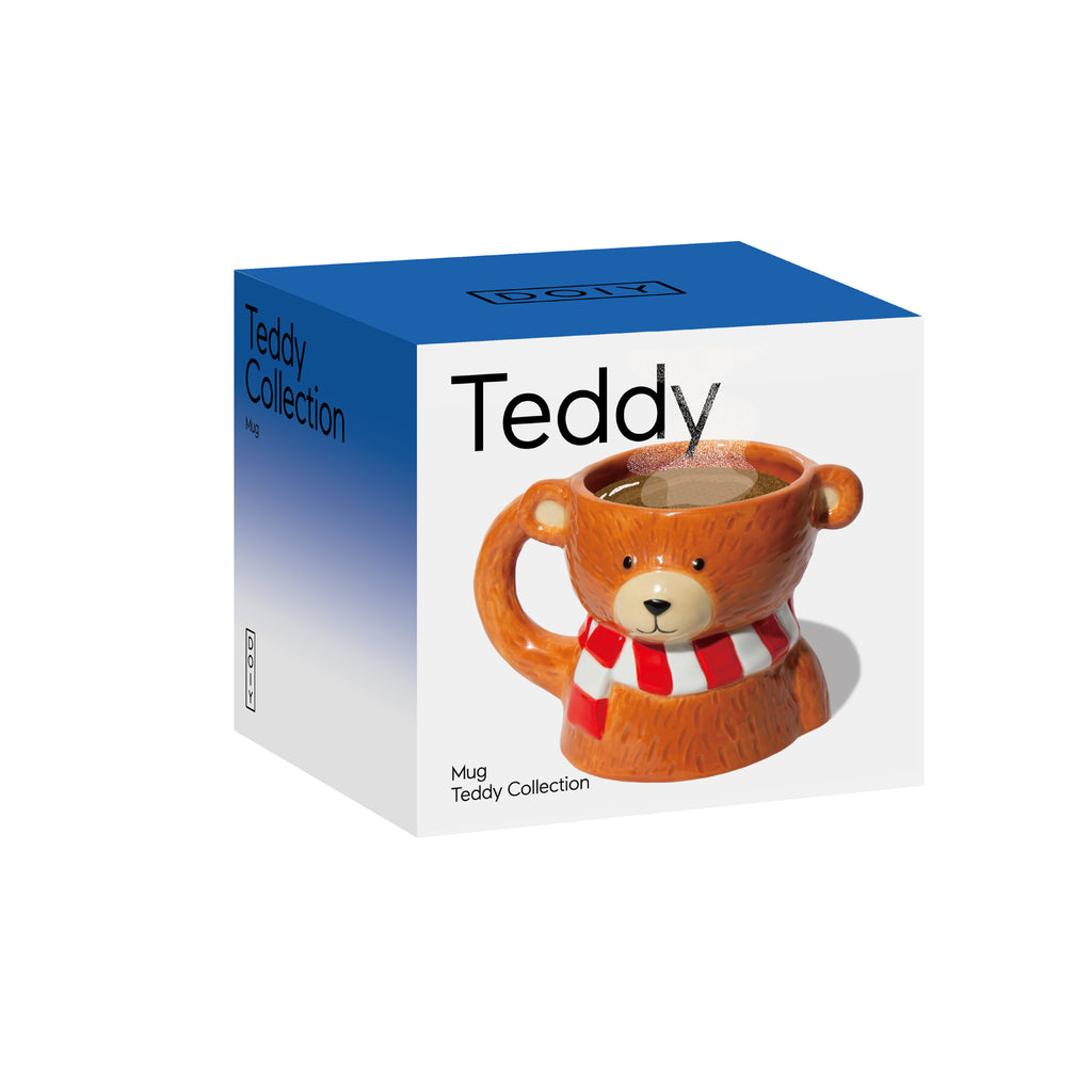 DOIY｜Teddy 立體馬克杯
