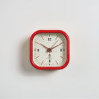 DULTON｜復古金屬方形時鐘 - 紅