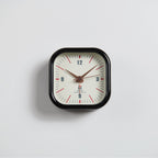 DULTON｜復古金屬方形時鐘 - 黃