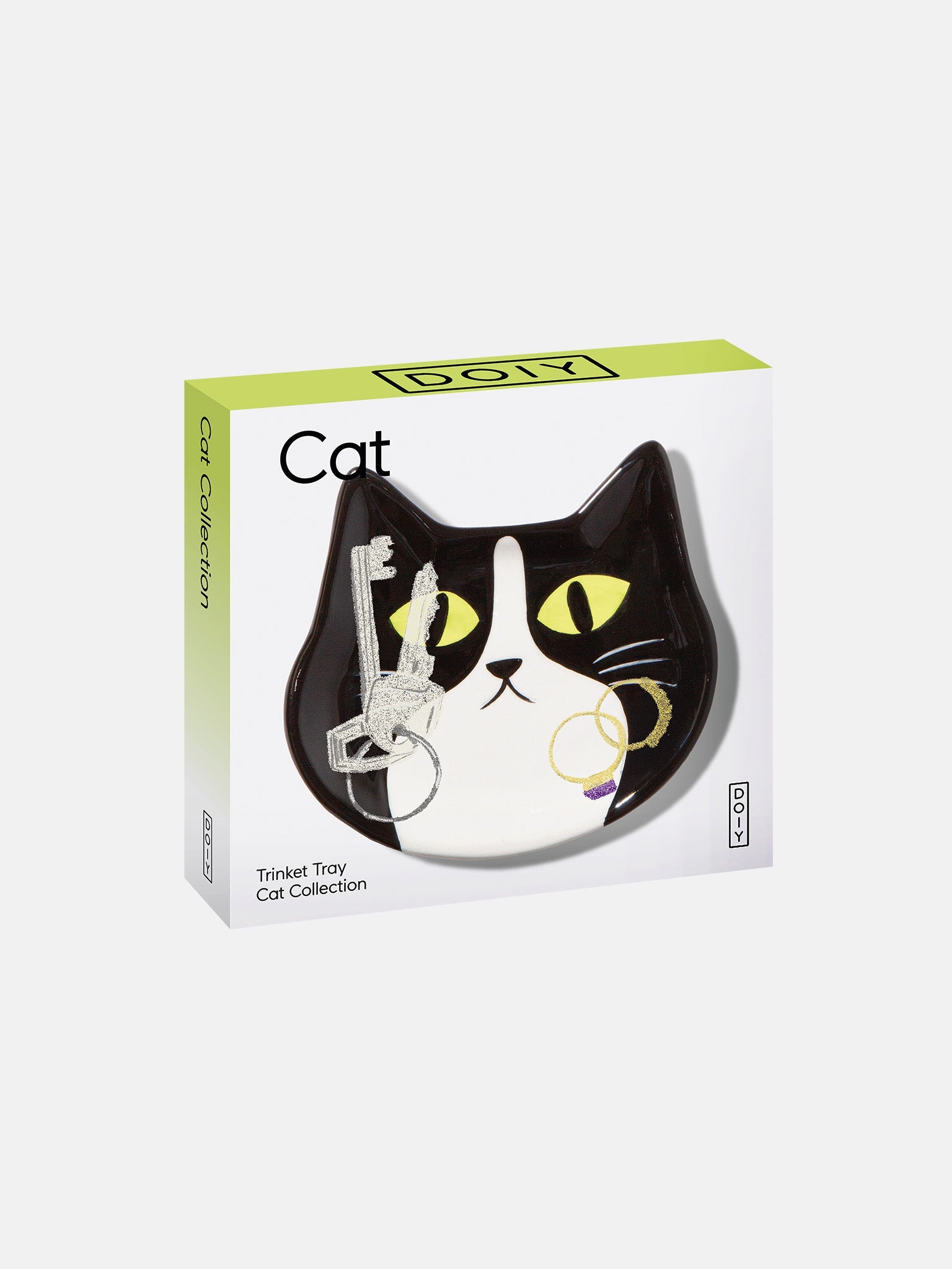 DOIY｜Cat Trinket Tray 賓士貓飾品盤