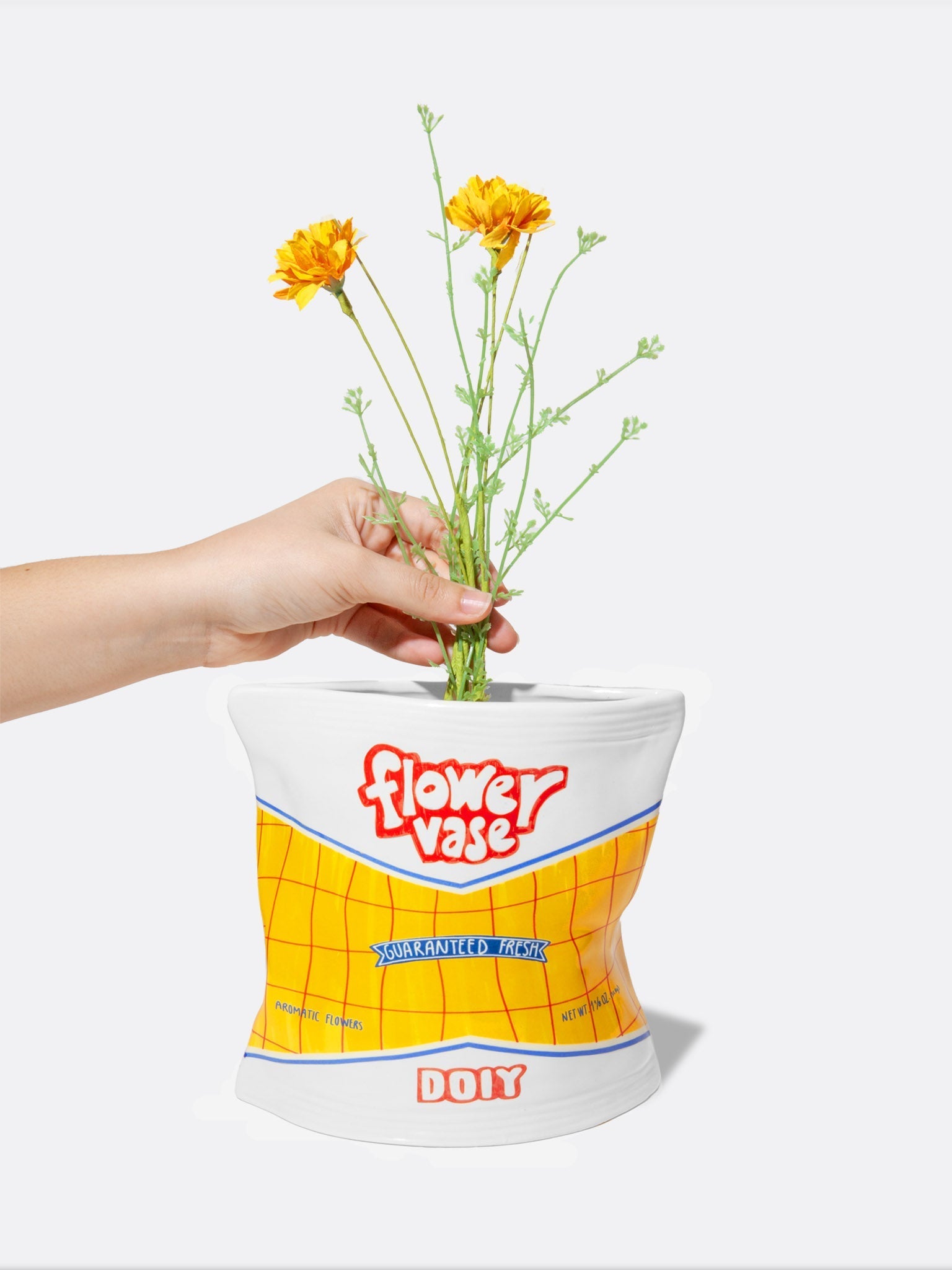 DOIY｜Corner Shop Chips Bag 洋芋片包裝花瓶
