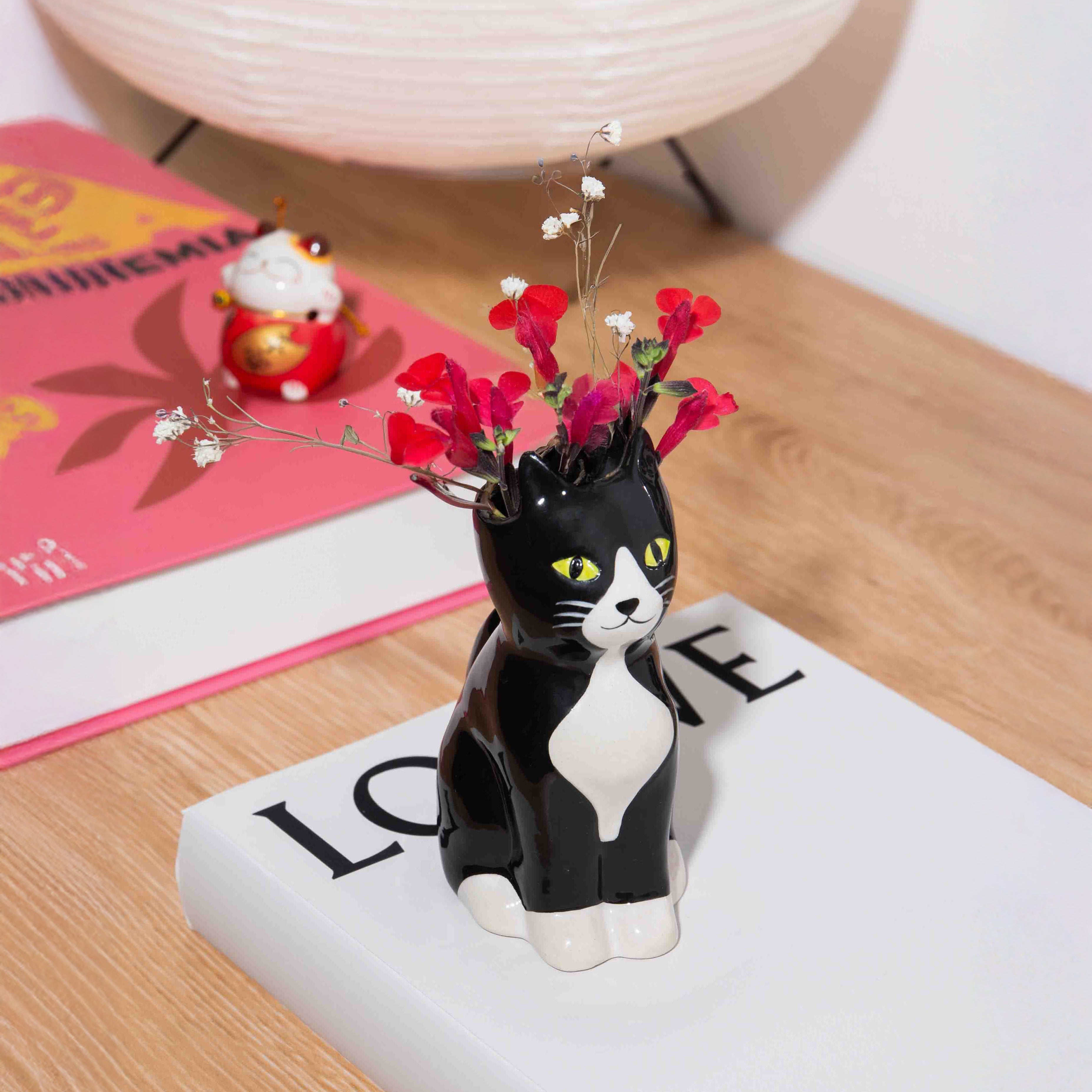 DOIY｜Cat Vase 賓士貓花瓶