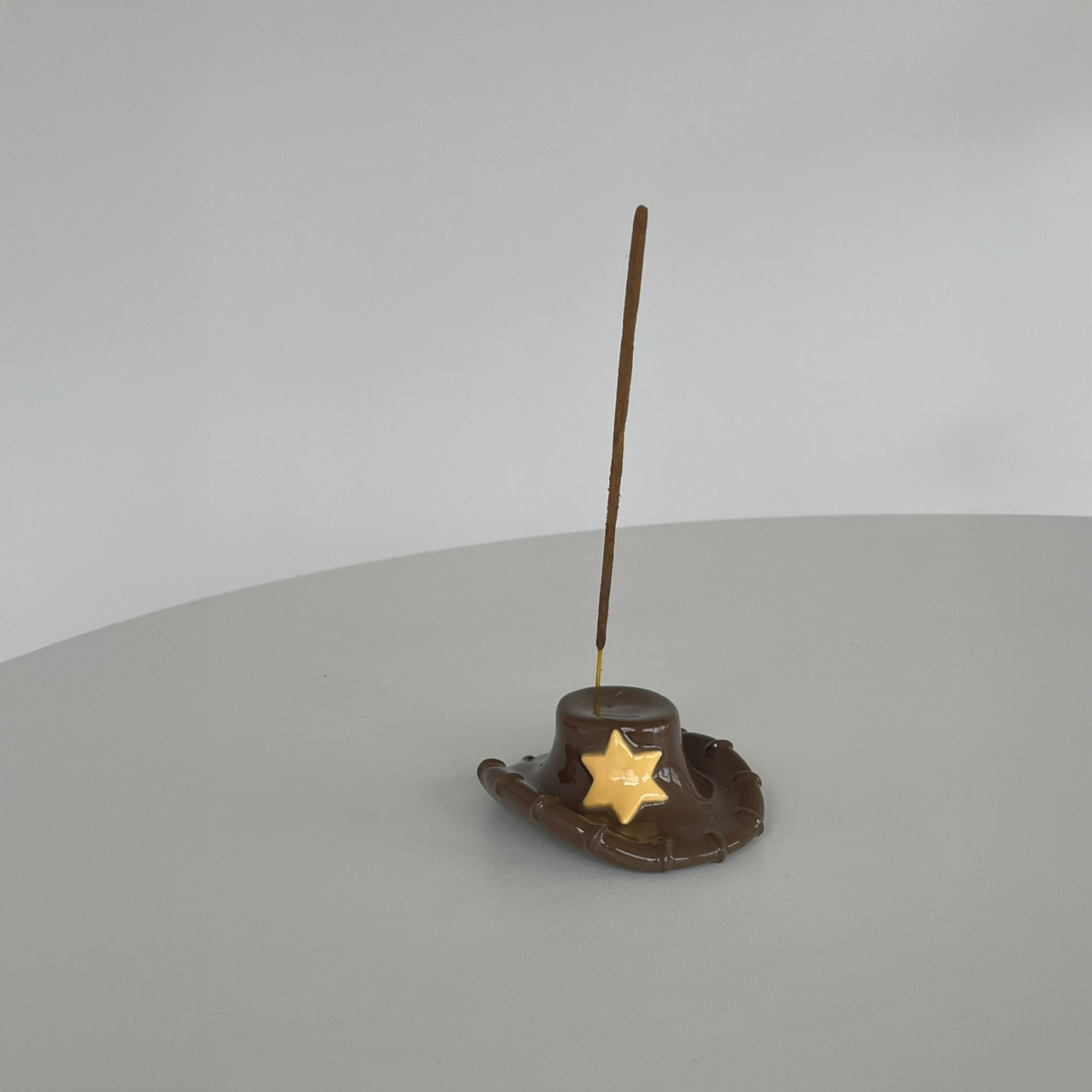 EACHIKE｜復古牛仔帽線香座