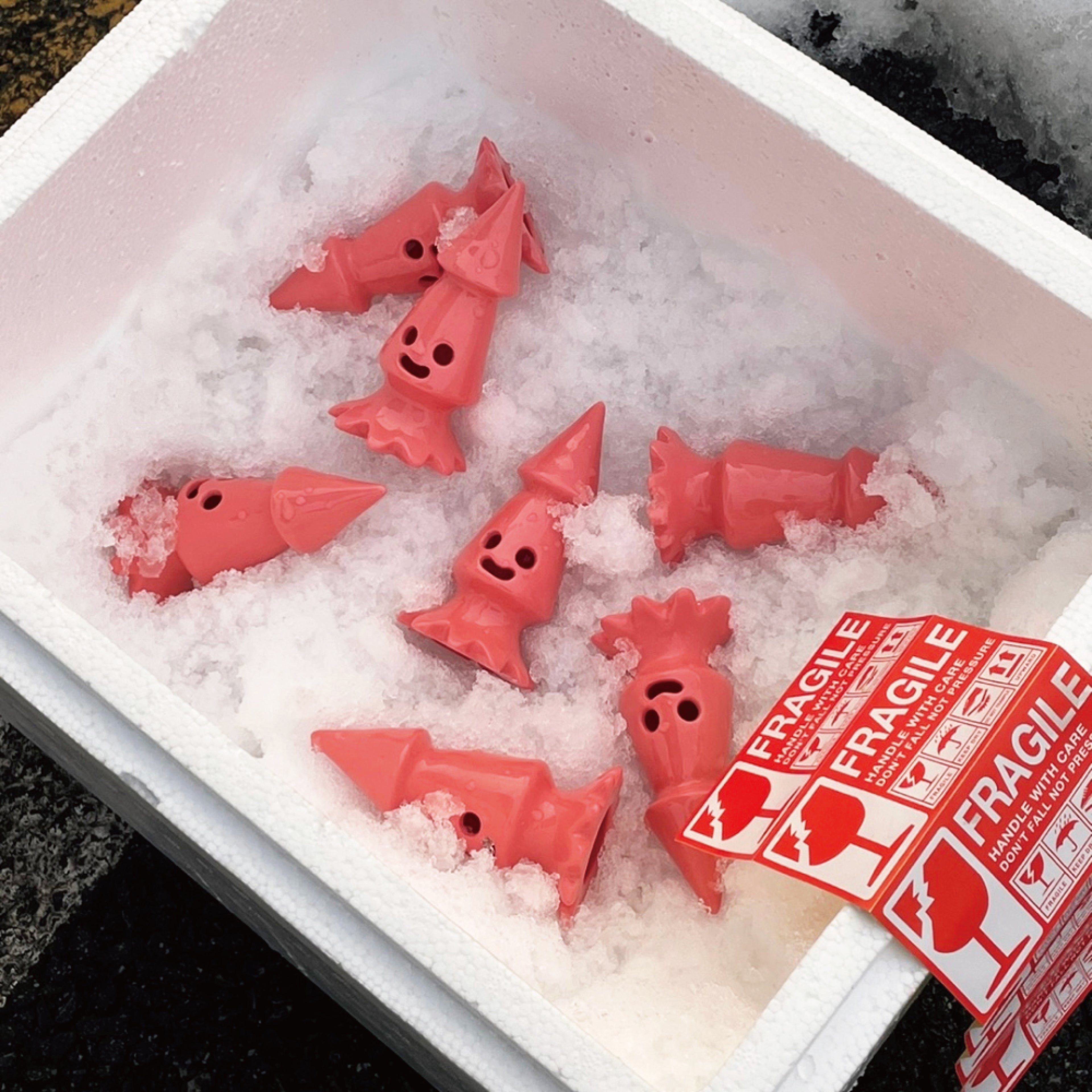 EACHIKE｜笑臉魷魚戒指台