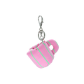 MERGE｜Espresso Mug 泡泡馬克杯吊飾 - Baseline Pink / 粉色條紋