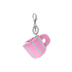 MERGE｜Espresso Mug 泡泡馬克杯吊飾 - Baseline Pink / 粉色條紋