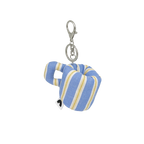 MERGE｜Espresso Mug 泡泡馬克杯吊飾 - Pajamas Night / 霧霾藍條紋