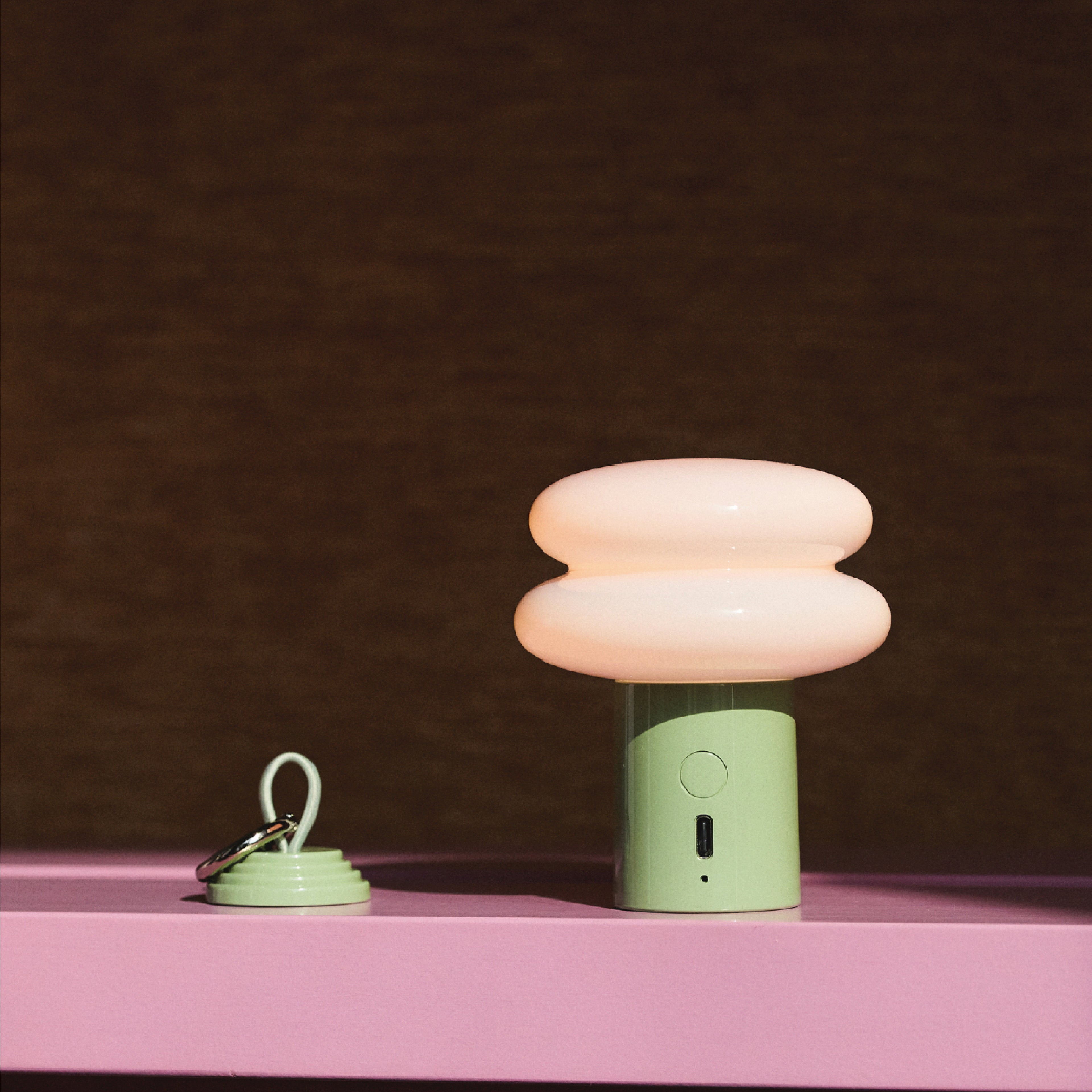 ILKW｜SNOWMAN 8 寶寶版雪人燈 - 鼠尾草綠(限定色)