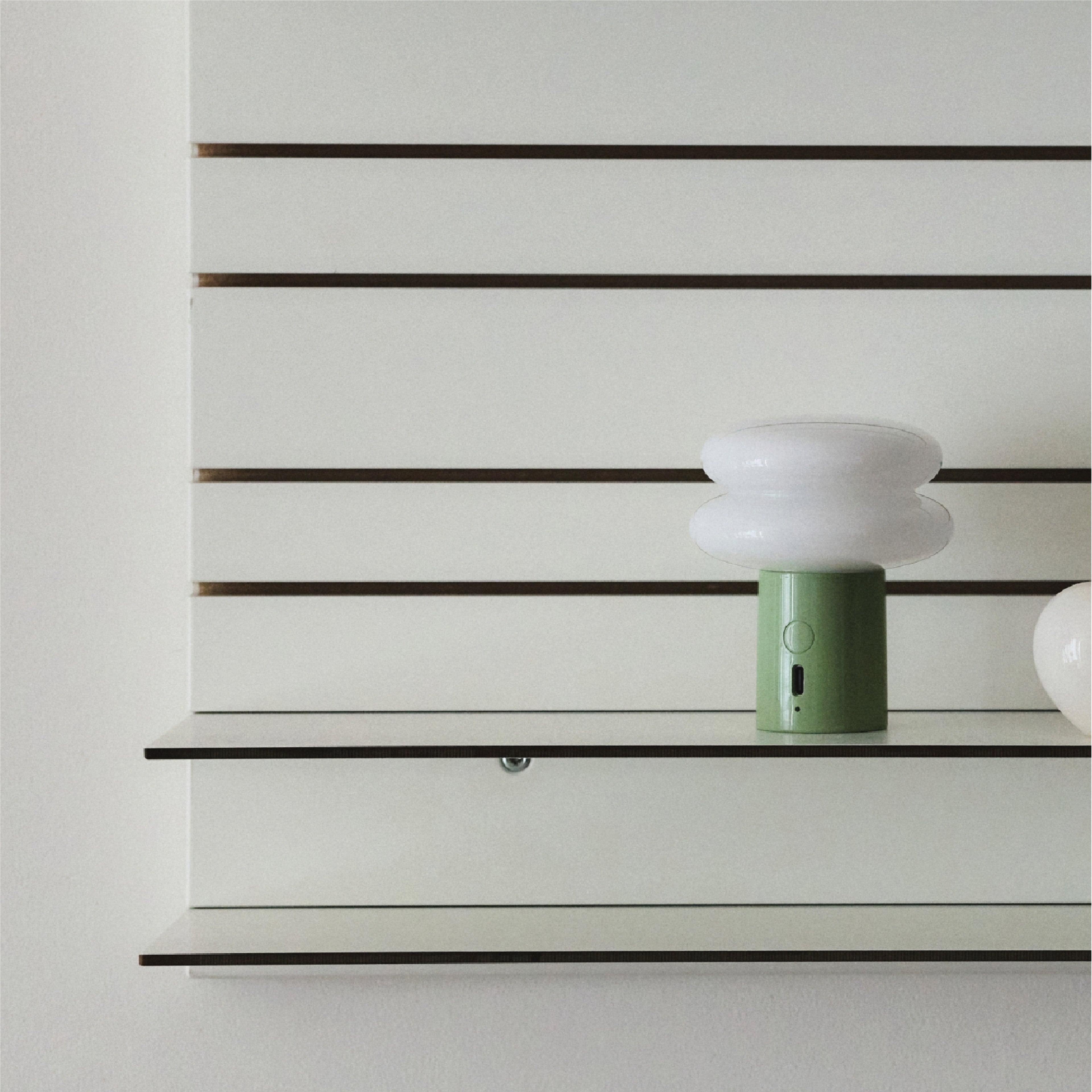 ILKW｜SNOWMAN 8 寶寶版雪人燈 - 鼠尾草綠(限定色)