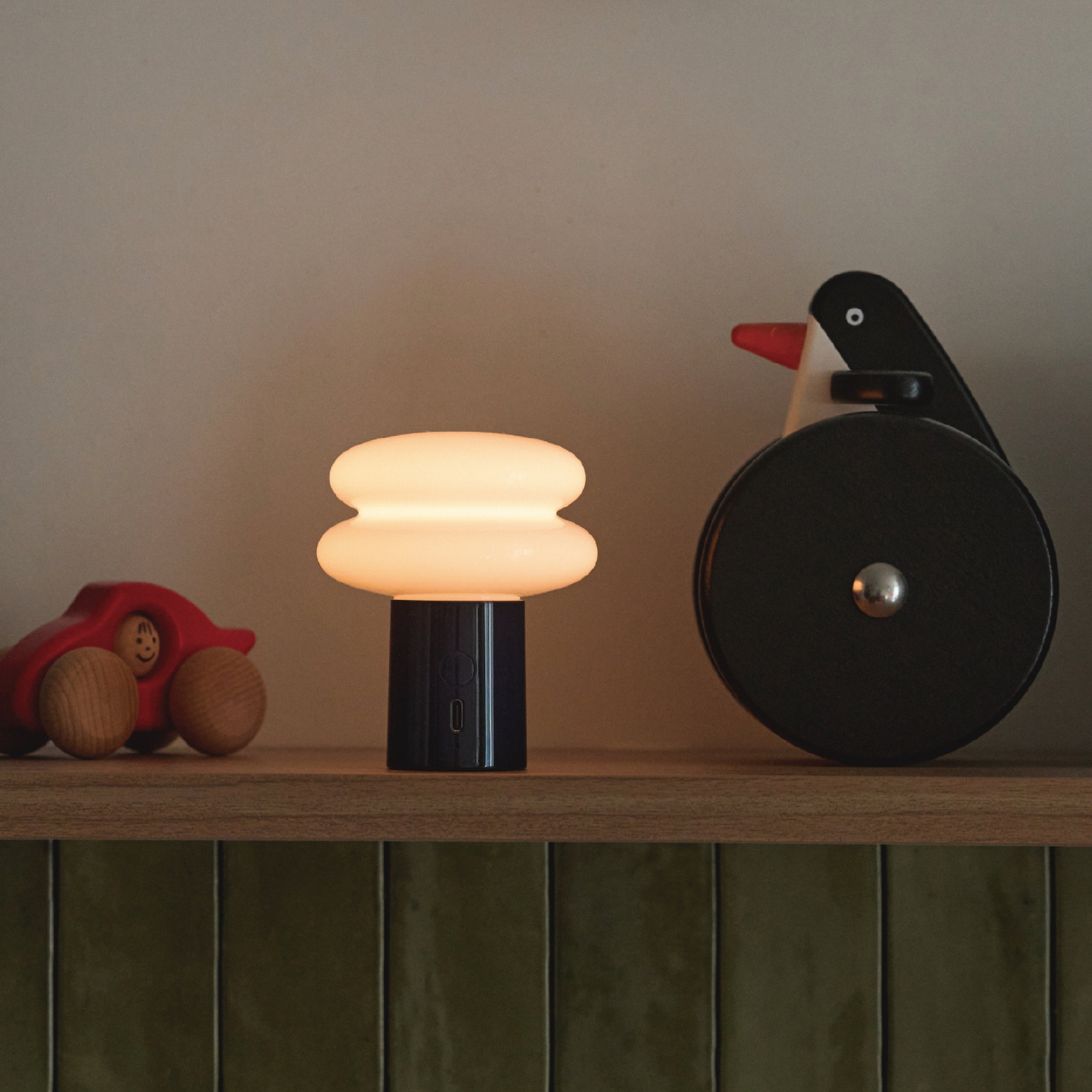 ILKW｜SNOWMAN 8 寶寶版雪人燈 - 深藍(限定色)