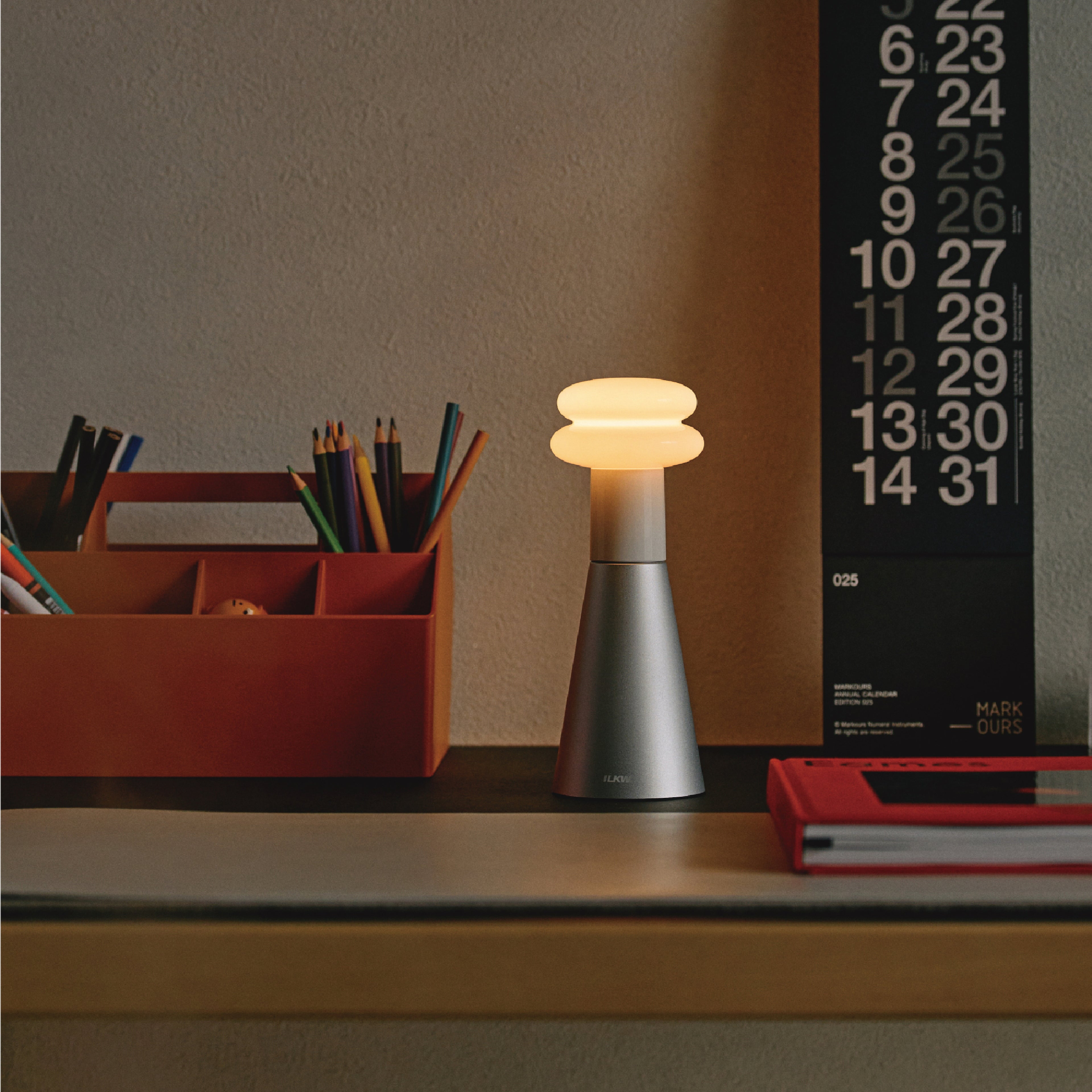 ILKW｜SNOWMAN 8 寶寶版雪人燈 - 白