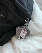 MERGE｜Espresso Mug 泡泡馬克杯吊飾 - Pajamas Night / 霧霾藍條紋