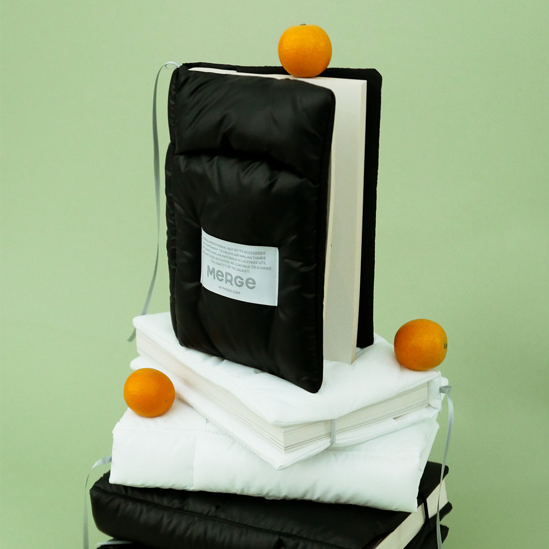 MERGE｜Snug Book Cover 雲朵書套 - Black / 黑