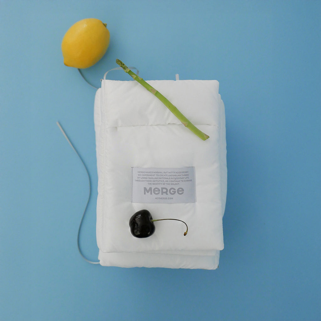 MERGE｜Snug Book Cover 雲朵書套 - White / 白