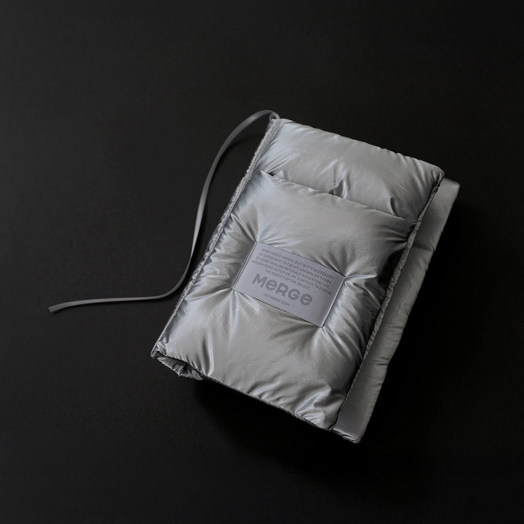 MERGE｜Snug Book Cover 雲朵書套 - Fog Silver / 銀