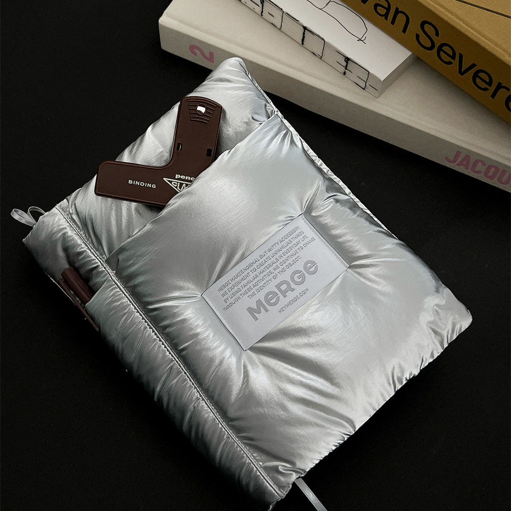 MERGE｜Snug Book Cover 雲朵書套 - Fog Silver / 銀