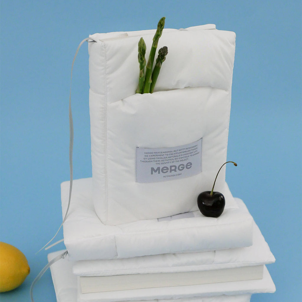 MERGE｜Snug Book Cover 雲朵書套 - White / 白