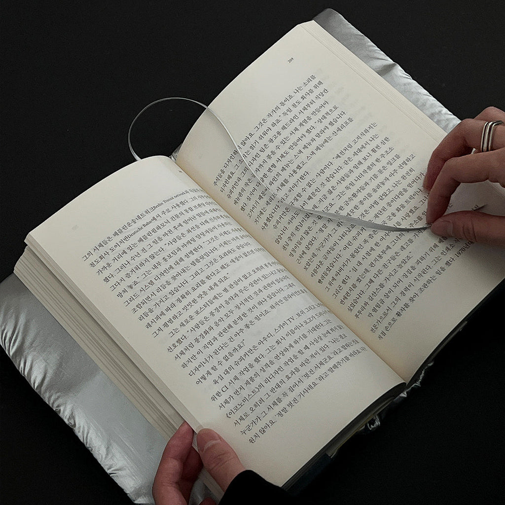 MERGE｜Snug Book Cover 雲朵書套 - Fog Silver / 銀