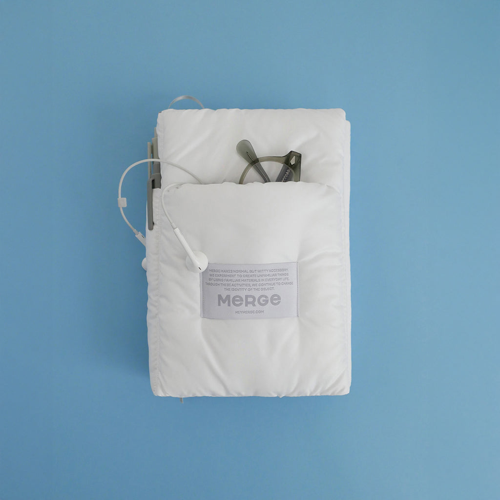MERGE｜Snug Book Cover 雲朵書套 - White / 白